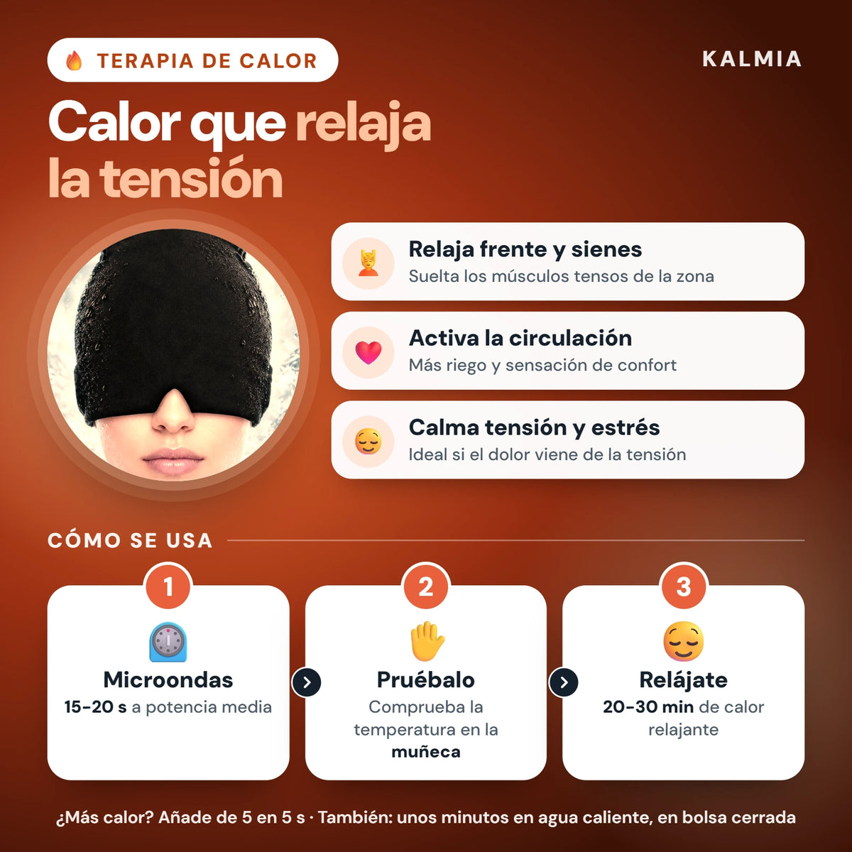 Terapia de calor y cómo usarla